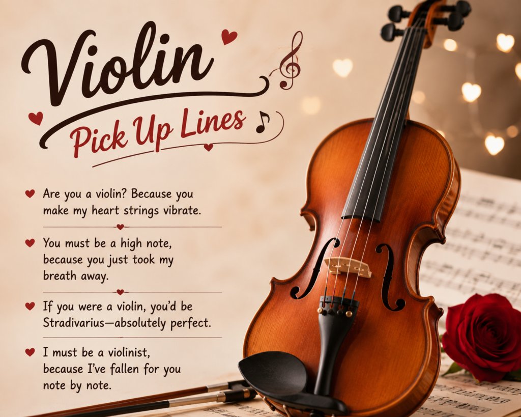 Violin Pick Up Lines