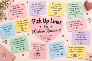 Pick Up Lines For Modern Romantics